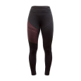 FT WOMEN'S CROSS POINT PANTS TRUE BLACK/PORT RED velikost M