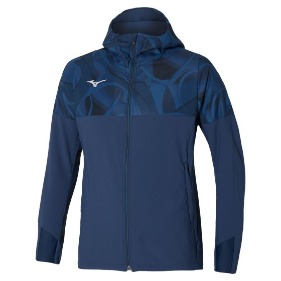 MIZUNO Paris Athlete Hooded Jacket / Pageant Blue /