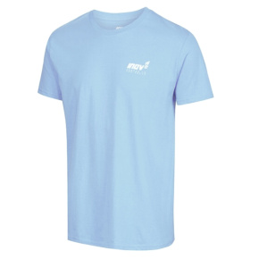 INOV8 COTTON TEE "FORGED" M light blue