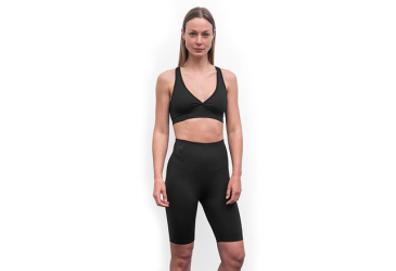 SENSOR INFINITY ECO dámské legíny biker shorts true black velikost