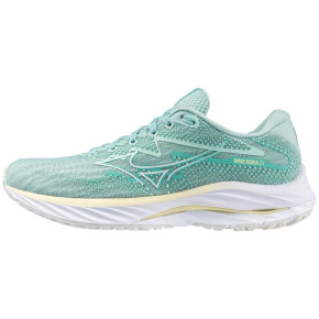 MIZUNO WAVE RIDER 27 / Eggshell Blue/White/Anise Flower /