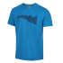 INOV8 GRAPHIC TEE "Ridge" M blue