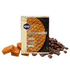 Výprodej GU Energy Wafel Caramel Coffee (16ks v balení) EXP 08/2024 Expirace 08/24