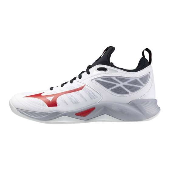 MIZUNO WAVE DIMENSION / White/Salsa/Black /