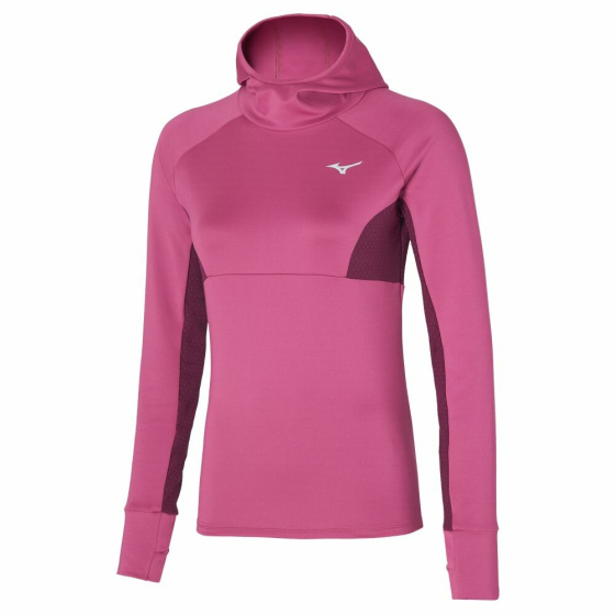 MIZUNO Warmalite Hooded LS / Magenta Haze /