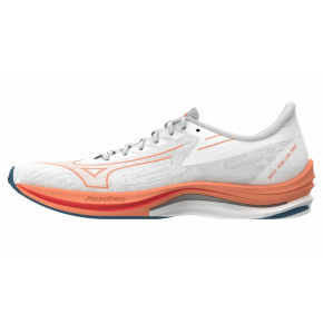 MIZUNO WAVE REBELLION/White/LightOrang/BAshes