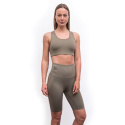 SENSOR INFINITY ECO dámské legíny biker shorts stone grey velikost XL