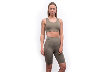 SENSOR INFINITY ECO dámské legíny biker shorts stone grey velikost XL