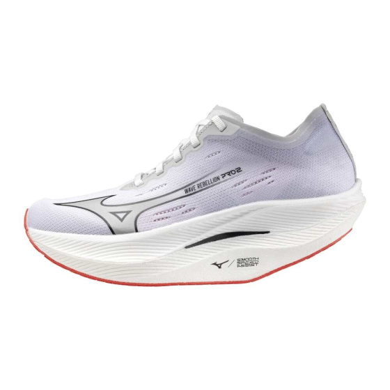 MIZUNO WAVE REBELLION PRO 2 / White/Harbor Mist/Cayenne /