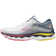 MIZUNO WAVE SKY 6 /White/Hibiscus/Buttercup 40