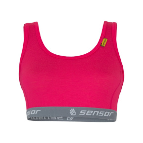 SENSOR MERINO ACTIVE dámská podprsenka magenta velikost