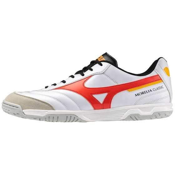 MIZUNO MORELIA SALA CLASSIC IN / White/Radiant Red/Citrus /