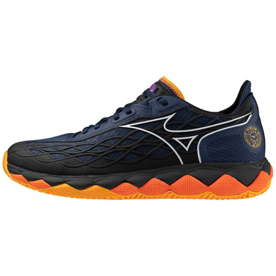 MIZUNO WAVE ENFORCE TOUR PADEL / Dress Blues/White/Carrot Curl /