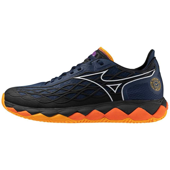 MIZUNO WAVE ENFORCE TOUR PADEL / Dress Blues/White/Carrot Curl /