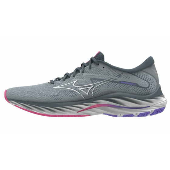 MIZUNO WAVE RIDER 27 / PBlue/White/H-VPink /