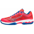 MIZUNO WAVE EXCEED LIGHT CC PADEL / Driven Pink / White / Peace Blue /