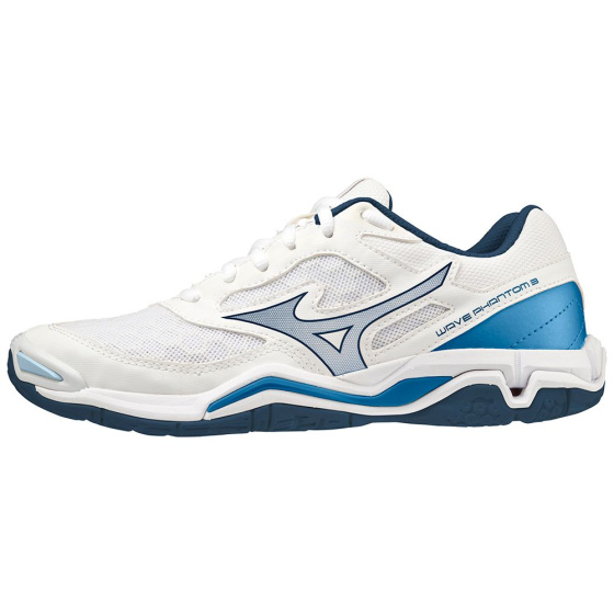 MIZUNO WAVE PHANTOM 3 / White / Dark Denim / Blue Jasper  /