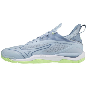 MIZUNO WAVE MIRAGE 4 / Heather/Subdued Blue/Neo Lime /