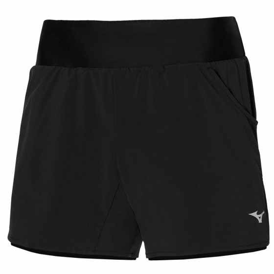 MIZUNO 2 in 1 4.5 Short / Black /