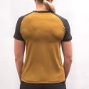 FT WOMEN'S HORIZON SHORT SLEEVE TEE GOLDEN/BLACK velikost