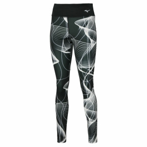 MIZUNO Printed Tights / Black /