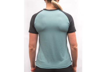 FT WOMEN'S HORIZON SHORT SLEEVE TEE MINT/BLACK velikost XL