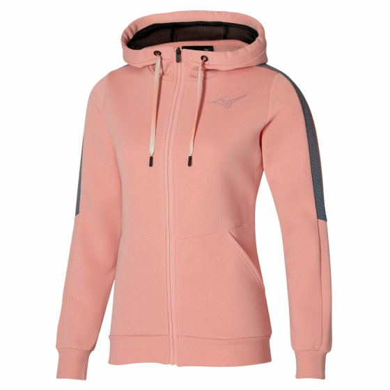 MIZUNO Release Sweat Jacket / Apricot Blush /