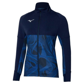 MIZUNO Paris Athlete Hybrid Warm up Jacket / Navy Blue /