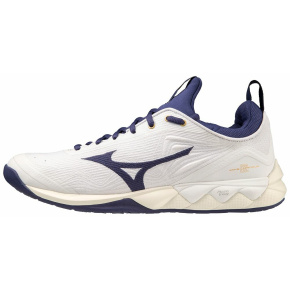 MIZUNO WAVE LUMINOUS 2 / White/Blue Ribbon/MPGold /