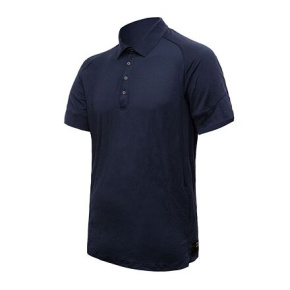 SENSOR MERINO ACTIVE polo pánské triko kr.rukáv deep blue velikost