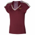 MIZUNO Printed Tee/Cabernet