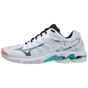 MIZUNO WAVE VOLTAGE / WHITE / LEGION BLUE / CERAMIC /