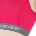 SENSOR MERINO ACTIVE dámská podprsenka magenta velikost